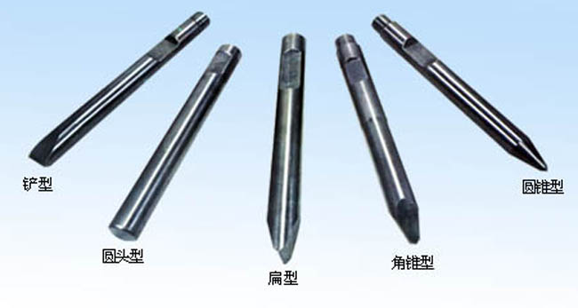 小(xiǎo)松破碎錘釺杆(鋼釺,鎬釺)